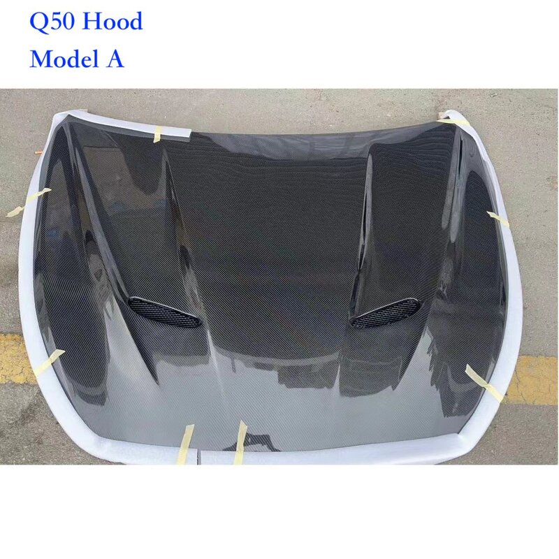Carbon Fiber Hood Manufacturer - OEM for Infiniti Q50