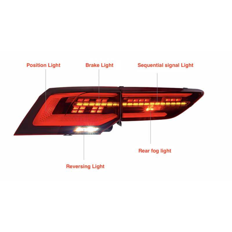 LED Tail Light Factory - OEM for VW Golf 8