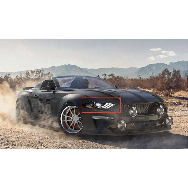 LED Headlight Factory - OEM for Ford Mustang 2017+