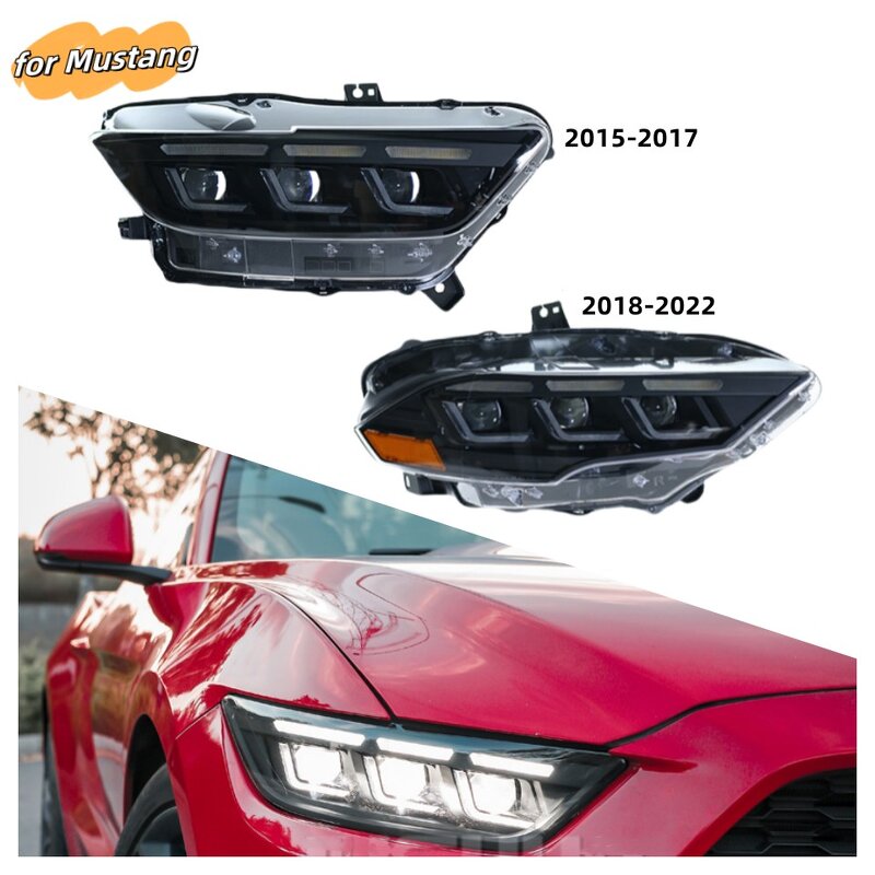 LED Headlight Factory - OEM for Ford Mustang 2015-2022