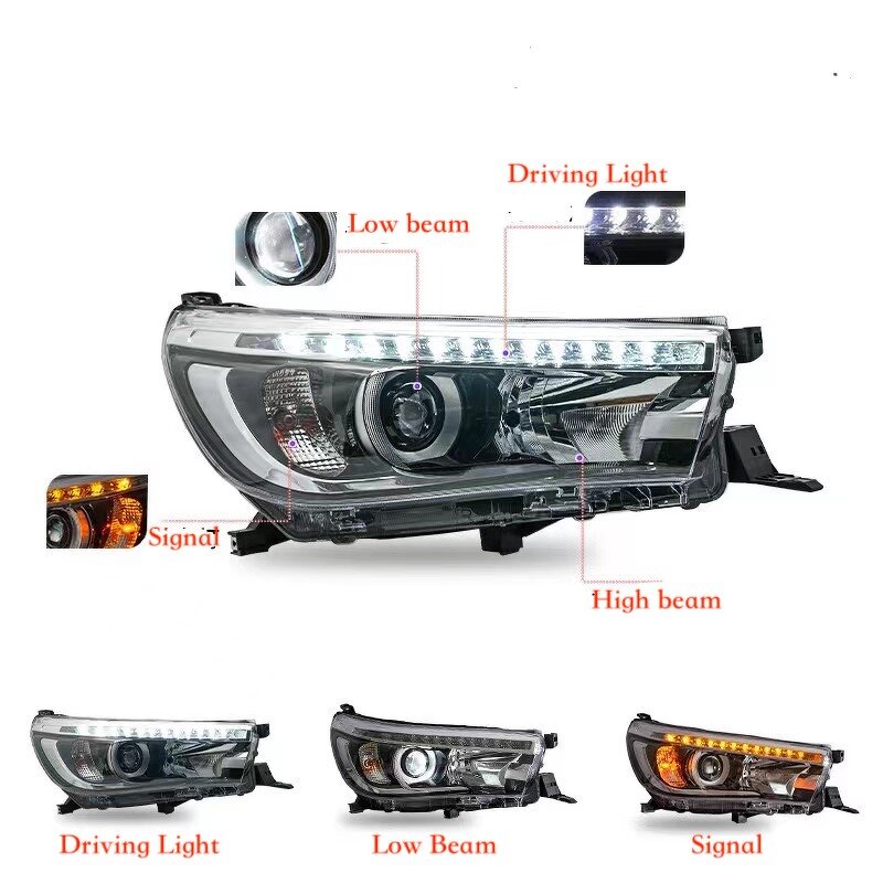LED Headlight Factory - OEM for Toyota Hilux Revo