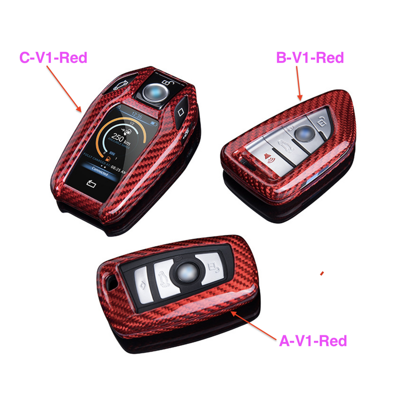 Carbon Fiber Key Case Factory - OEM for BMW