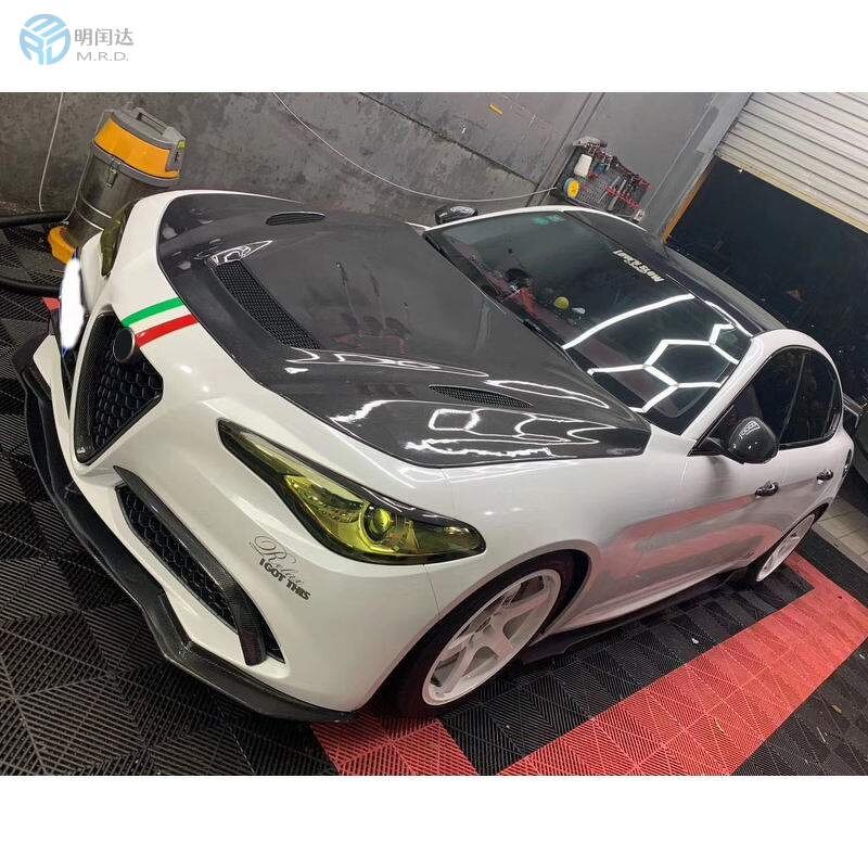 Carbon Fiber Hood Vents Factory - OEM for Alfa Romeo Giulia