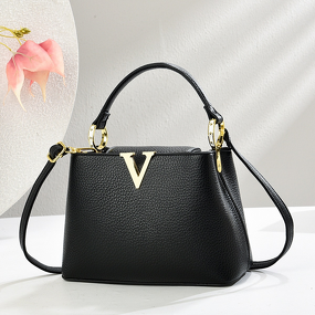 Tote Bag Factory - OEM/ODM Custom Large Capacity Retro Shoulder Bag PU Leather