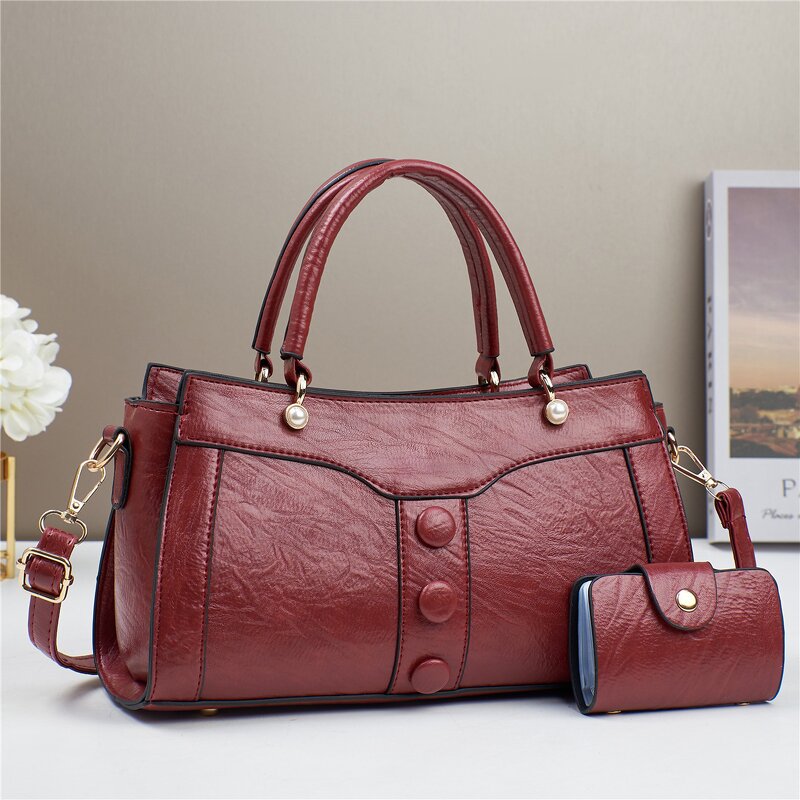 Shoulder Bag Factory - OEM/ODM Custom Wholesale Lady Bags Set Designer Purses