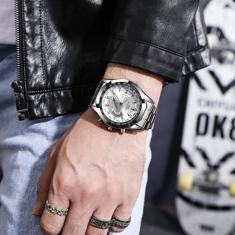 Wristwatch Factory - OEM/ODM Custom Fashion Men's Chain Watch Luxury Gold