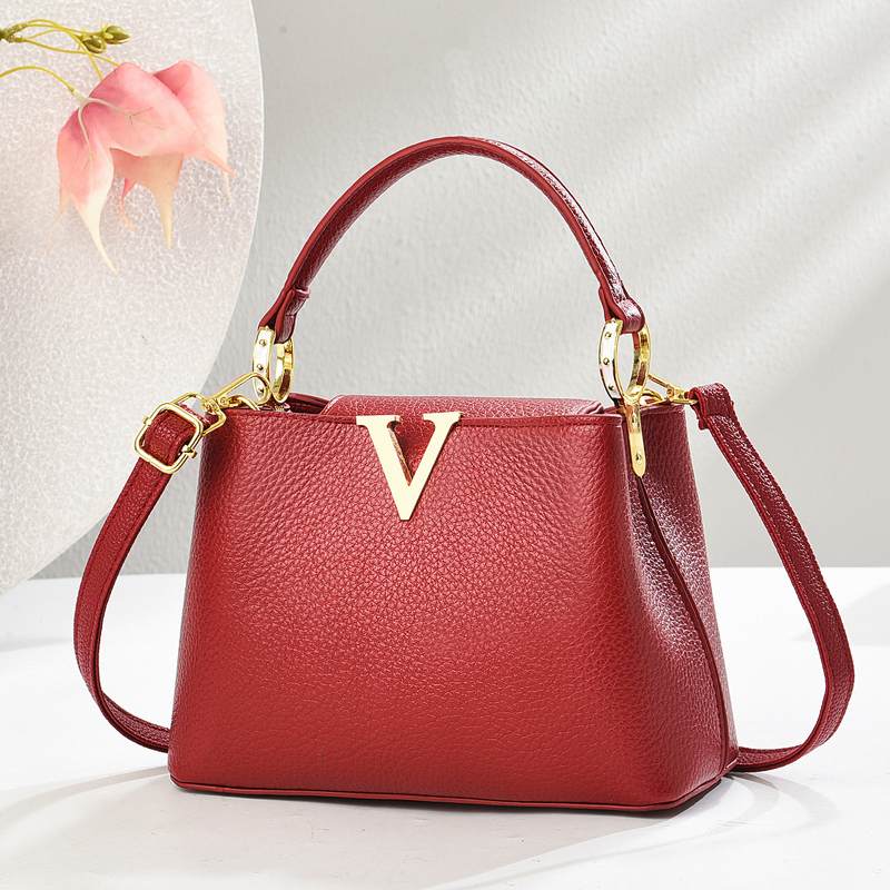 Tote Bag Factory - OEM/ODM Custom Large Capacity Retro Shoulder Bag PU Leather