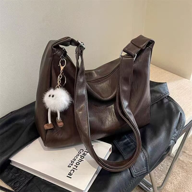 Shoulder Bag Factory - OEM/ODM Custom New Arrival Large Capacity PU Leather Bag