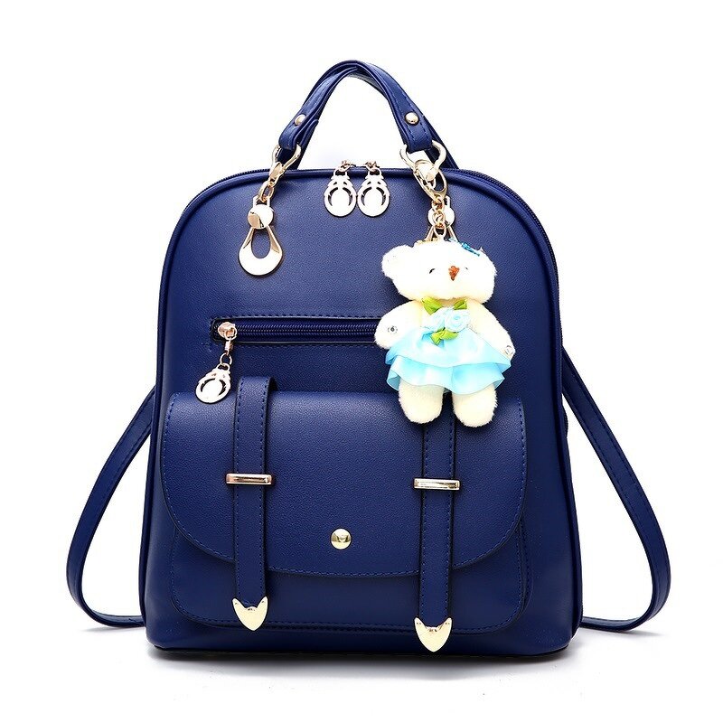 Backpack Factory - OEM/ODM Custom Black Leather Cute Women's Backpack