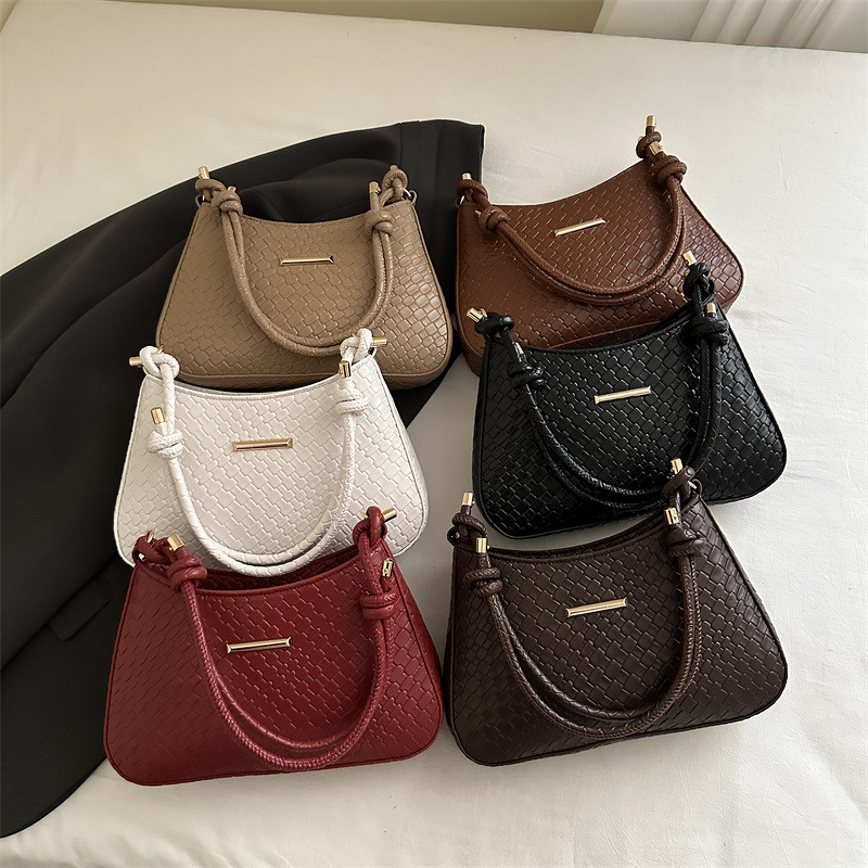 Shoulder Bag Factory - OEM/ODM Custom Woven PU Leather Single Sling Bag