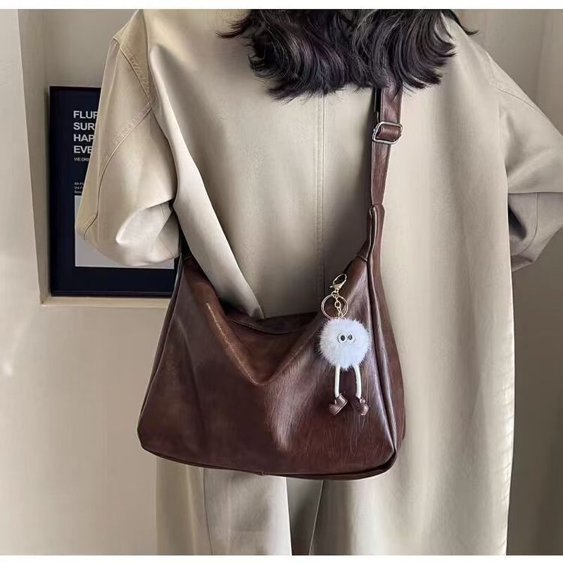 Shoulder Bag Factory - OEM/ODM Custom New Arrival Large Capacity PU Leather Bag