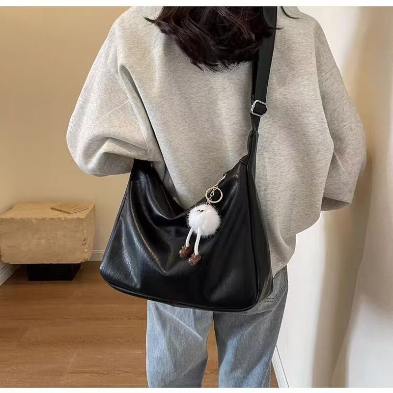 Shoulder Bag Factory - OEM/ODM Custom New Arrival Large Capacity PU Leather Bag