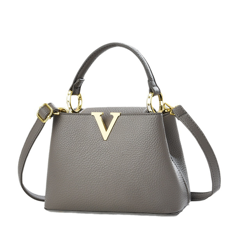 Tote Bag Factory - OEM/ODM Custom Large Capacity Retro Shoulder Bag PU Leather