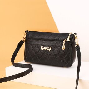 Shoulder Bag Factory - OEM/ODM Custom Trendy Plain Leather Luxury Ladies Bag