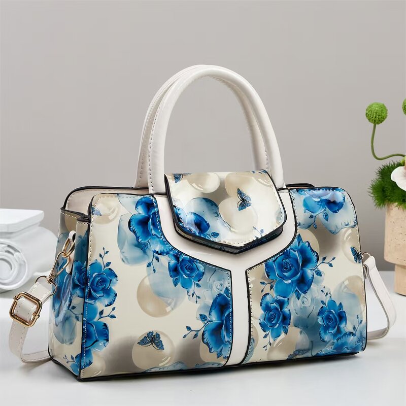Shoulder Bag Factory - OEM/ODM Custom Wholesale Small PU Quilted Bag with Flower