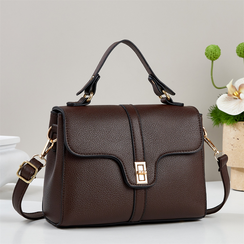Shoulder Bag Factory - OEM/ODM Custom Top Handle PU Leather Ladies Purses