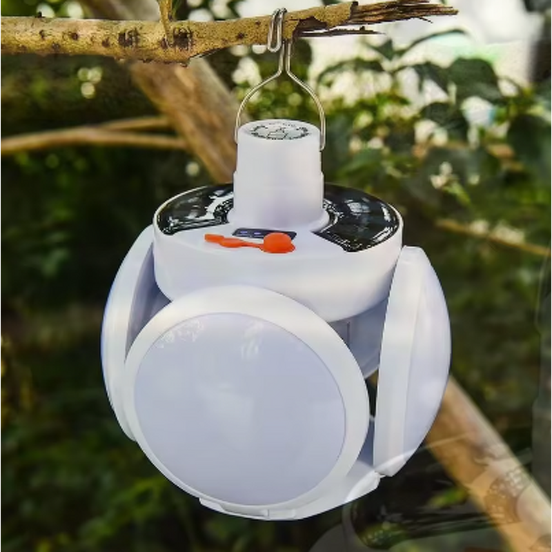 Solar Camping Light Factory - OEM Waterproof Hanging Rechargeable Portable LED