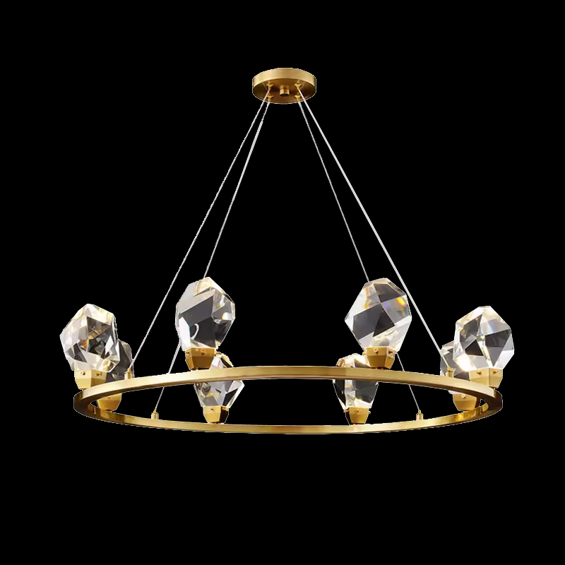 Crystal Ball Pendant Light Factory - OEM Crystal Stainless Steel Brass Copper