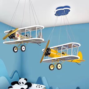 Airplane Pendant Light Factory - OEM Simple Cartoon Creative Kids Room Decor