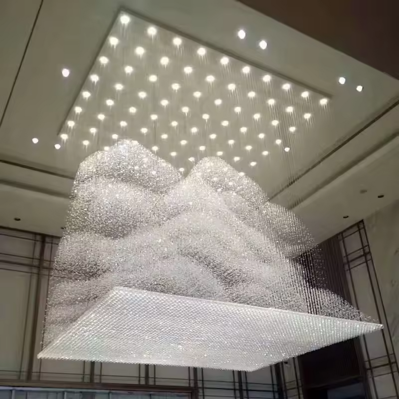 Crystal Chandelier Manufacturer - OEM Non-standard Custom Hotel Engineering