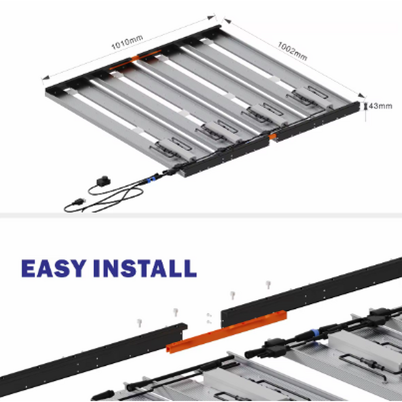 Led Grow Light Manufacturer - OEM Hot Sale 1000w Full Spectrum High PPFD