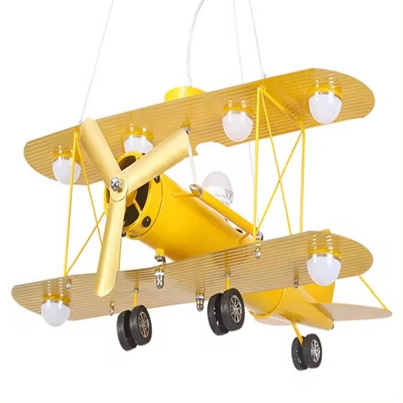 3D Kids Pendant Light Manufacturer - OEM Creative Boy Girl Colorful Plane