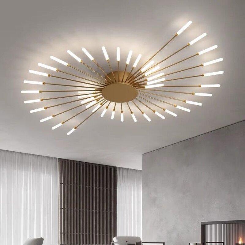 Fireworks Ceiling Lamp Manufacturer - OEM Creative Modern Ultra Thin Home Lighting