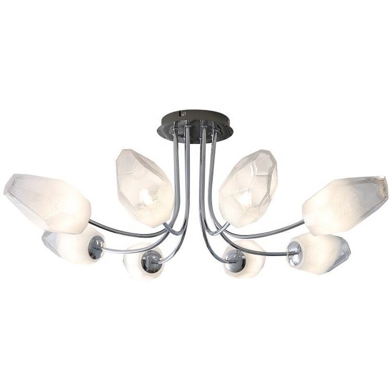 Gold Pendant Light Manufacturer - OEM Modern LED Black Iron Nordic Chandelier