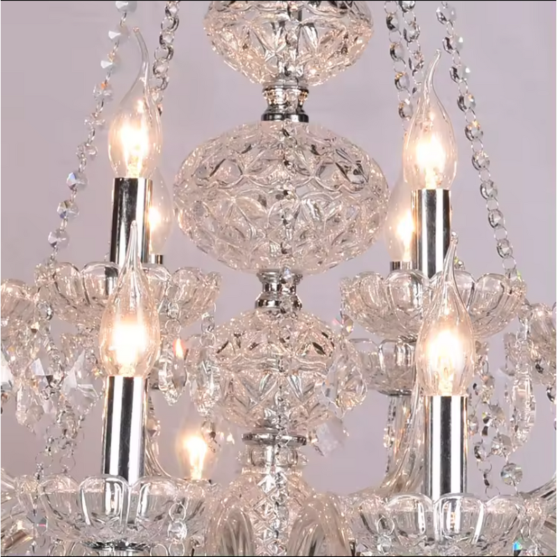 French Crystal Chandelier Factory - OEM European Style Living Room Wedding