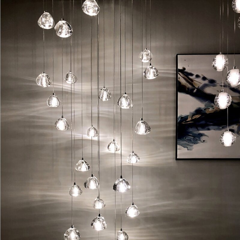 Crystal Chandelier Manufacturer - OEM Luxury Spherical Glass Bubble Design