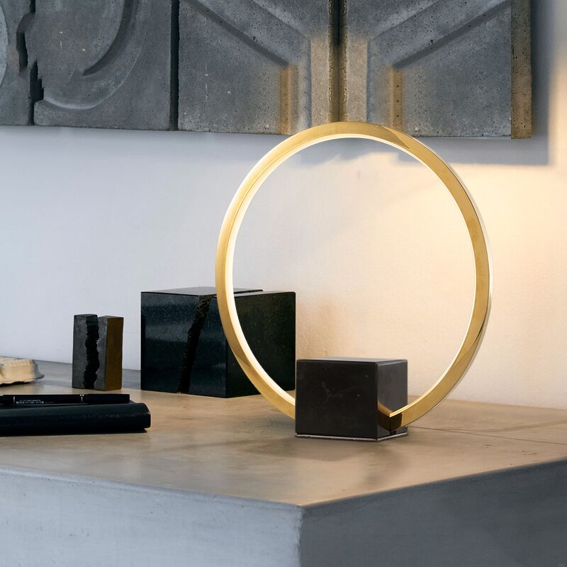 Marble Table Lamp Factory - OEM Wholesale Home Hotel Decoration LED Light