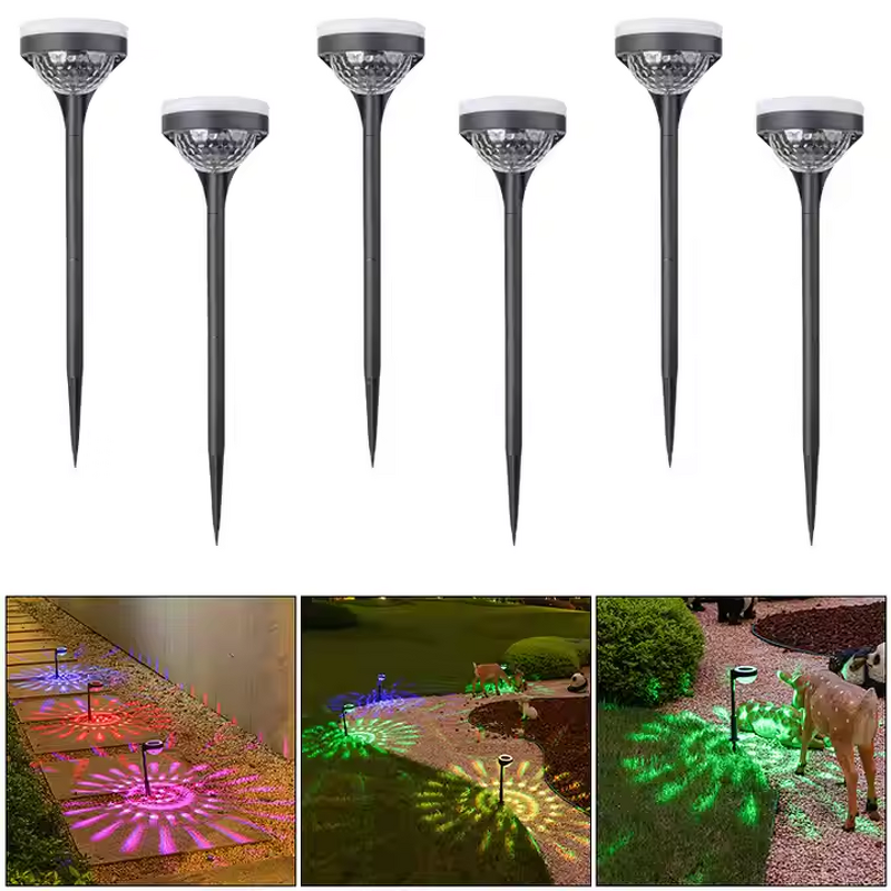 Solar Garden Light Manufacturer - OEM Modern Outdoor RGB Pathway Lawn Light