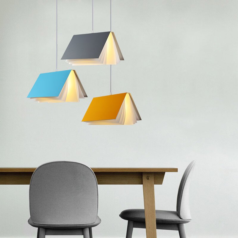 Book Pendant Light Factory - OEM Simple Modern Mini Kids Hanging Ceiling