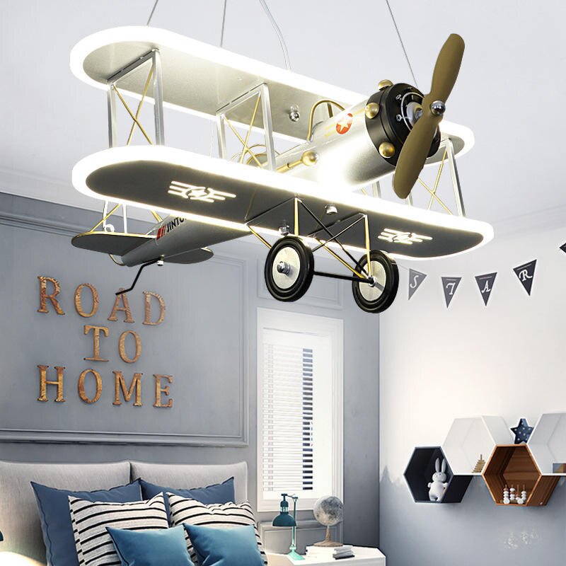 Airplane Pendant Light Factory - OEM Simple Cartoon Creative Kids Room Decor