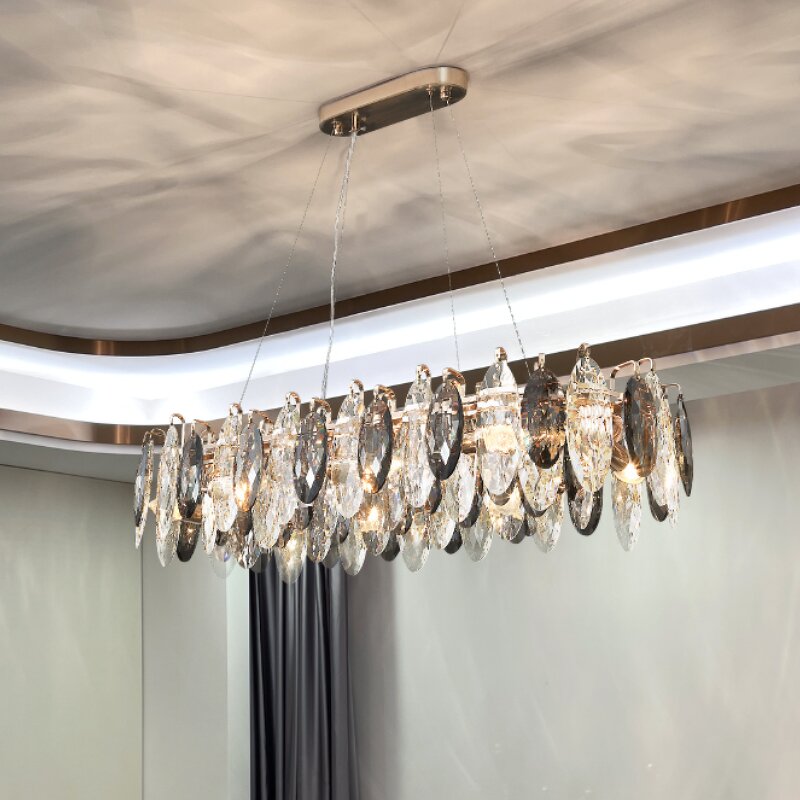 Round Crystal Chandelier Manufacturer - OEM Modern European Bedroom Luxury Lighting