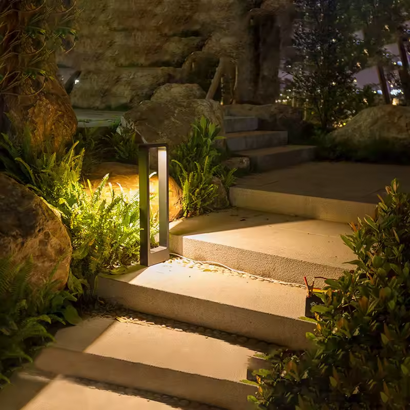 Solar Lawn Light Manufacturer - OEM Hot Sale Waterproof Pathway Bollard Light