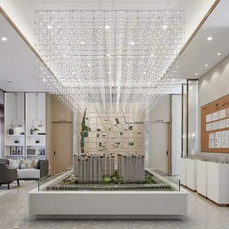 Star Chandelier Manufacturer - OEM Custom Banquet Hall Hotel Lighting