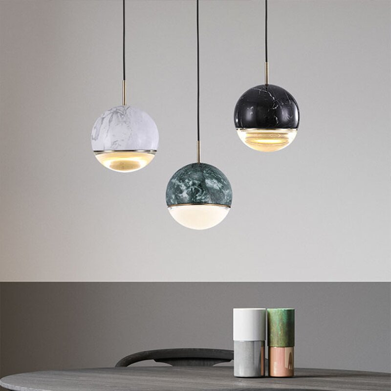 Glass Pendant Light Manufacturer - OEM Simple Small Round Ball Chandelier