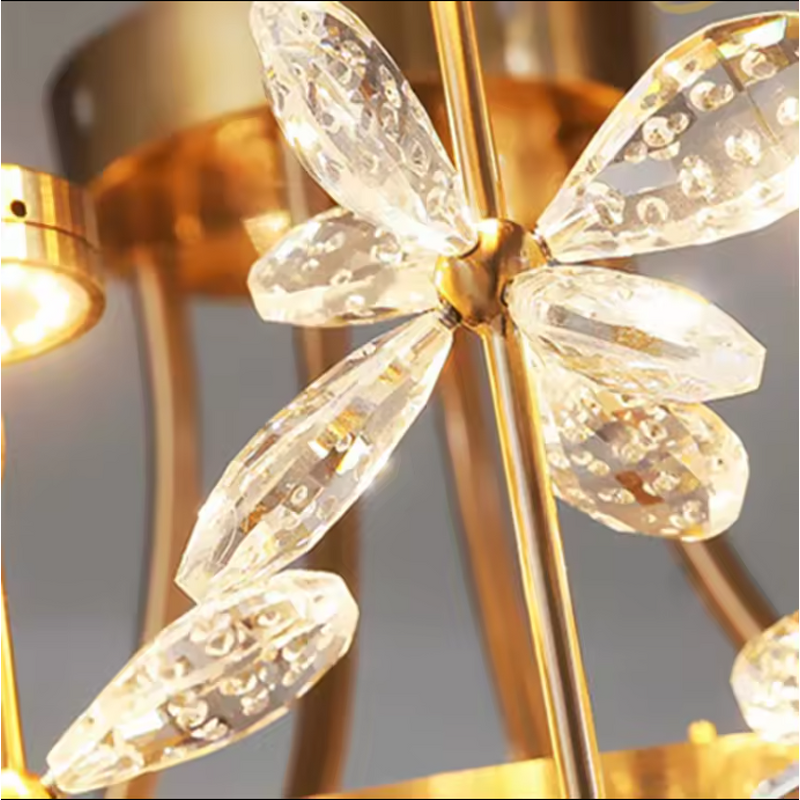 Butterfly Chandelier Manufacturer - OEM Romantic Bedroom Nordic Modern Garland