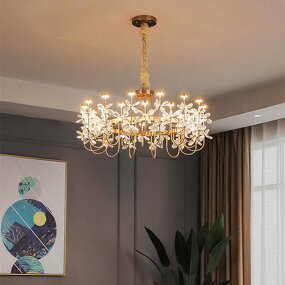 Butterfly Chandelier Manufacturer - OEM Romantic Bedroom Nordic Modern Garland