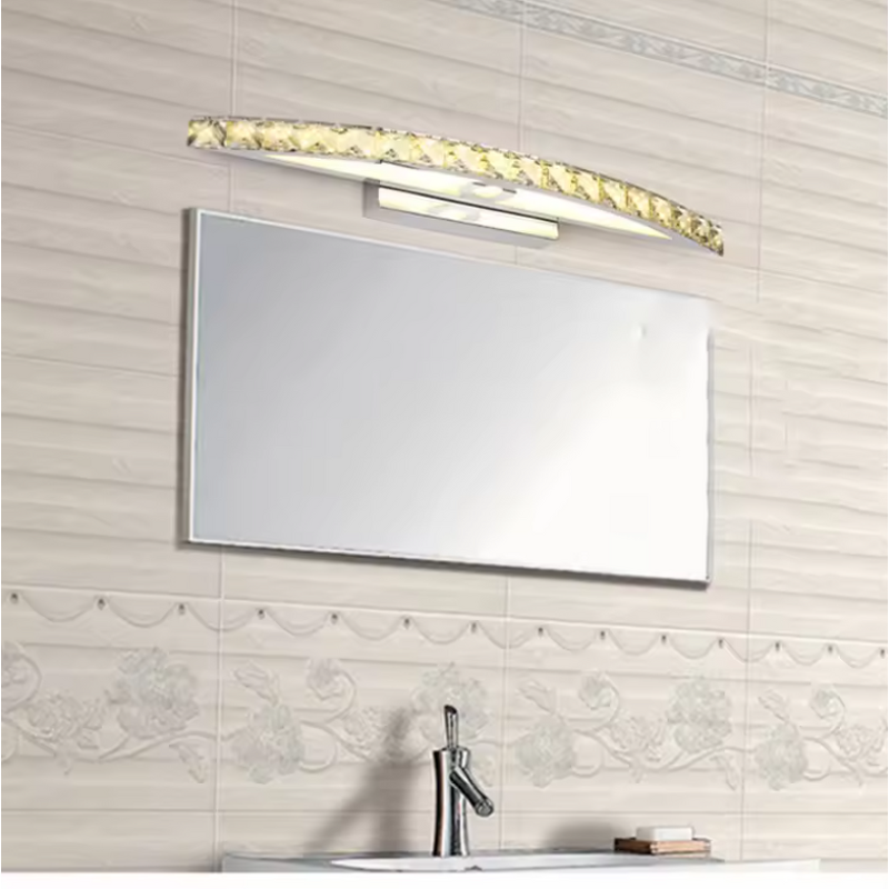 Crystal Mirror Light Factory - OEM Decorative Creative Indoor Bathroom Nordic