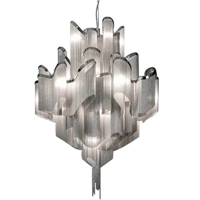 Tassel Chain Chandelier Manufacturer - OEM Artistic Wedding Wrought Iron Fringe