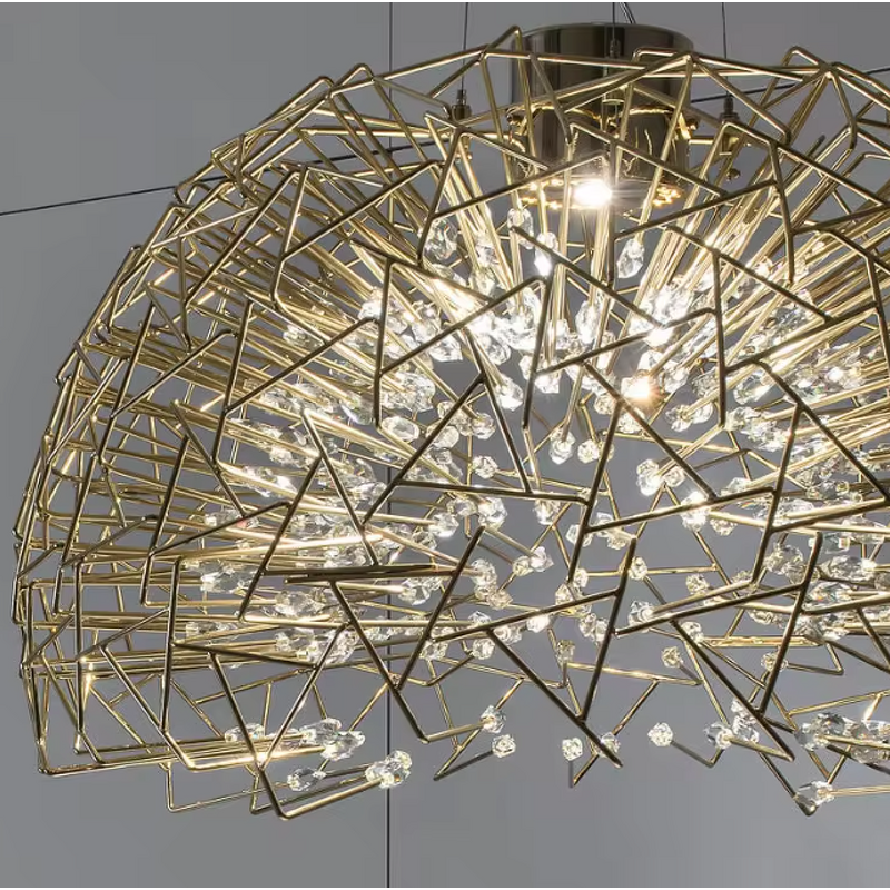 Crystal Spherical Chandelier Factory - OEM Postmodern Round Globe Ball Lighting