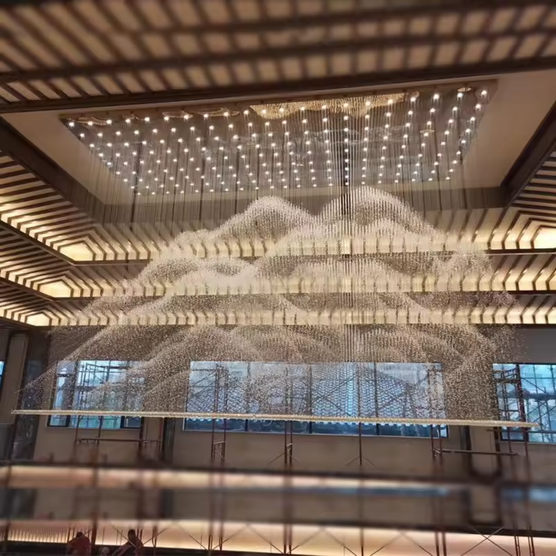 Crystal Chandelier Manufacturer - OEM Non-standard Custom Hotel Engineering