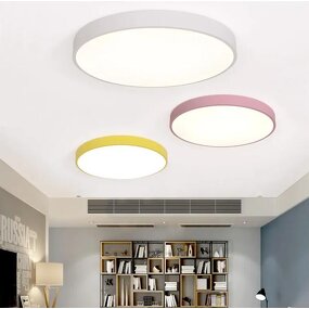 Acrylic Ceiling Light Manufacturer - OEM Modern Surface Mounted Ultra Thin Round
