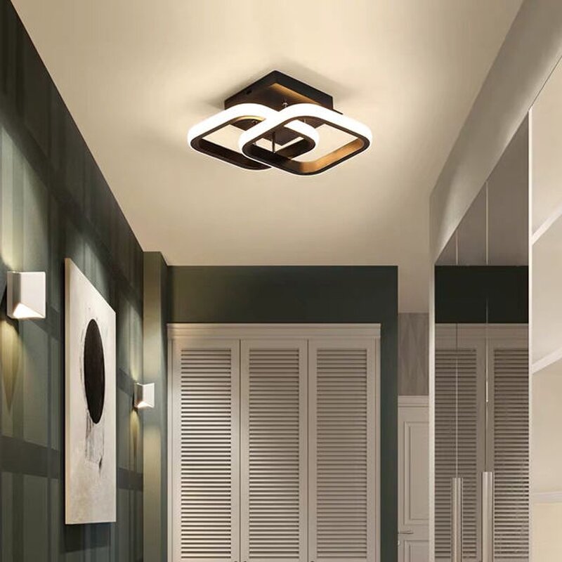 Acrylic Ceiling Light Manufacturer - OEM Hallway Aisle Modern Square Fixtures