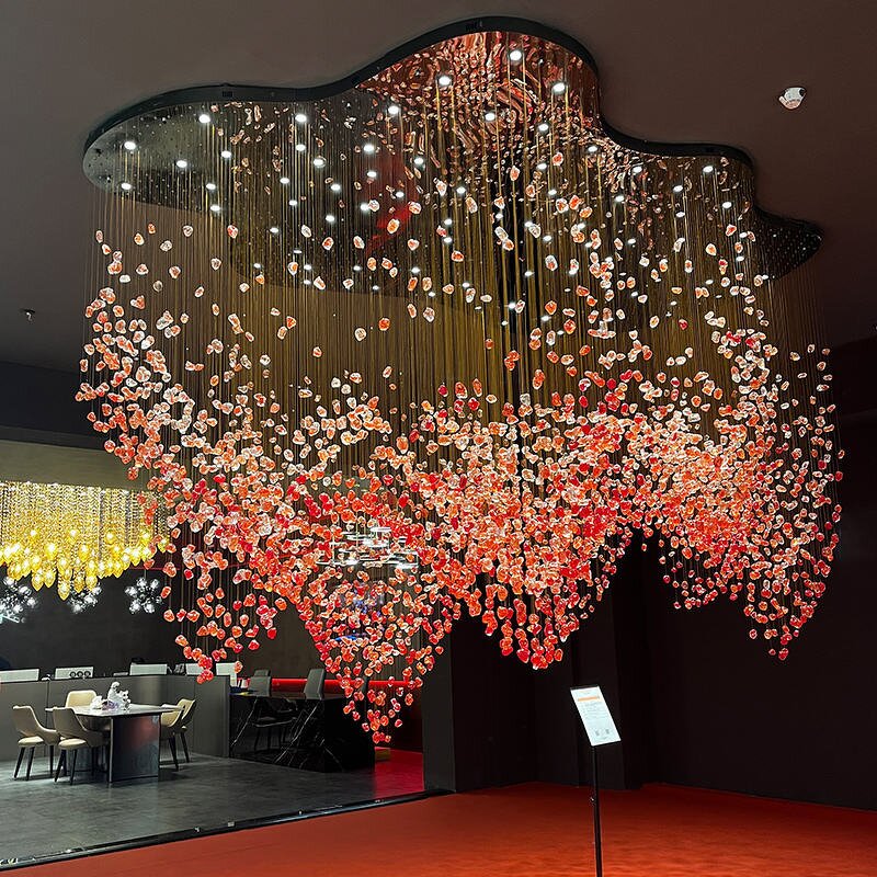 Crystal Chandelier Factory - OEM Custom Large Project Villa Lighting