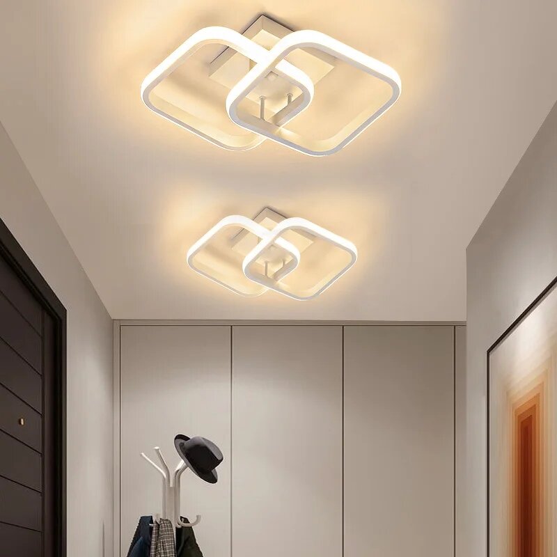 Acrylic Ceiling Light Manufacturer - OEM Hallway Aisle Modern Square Fixtures