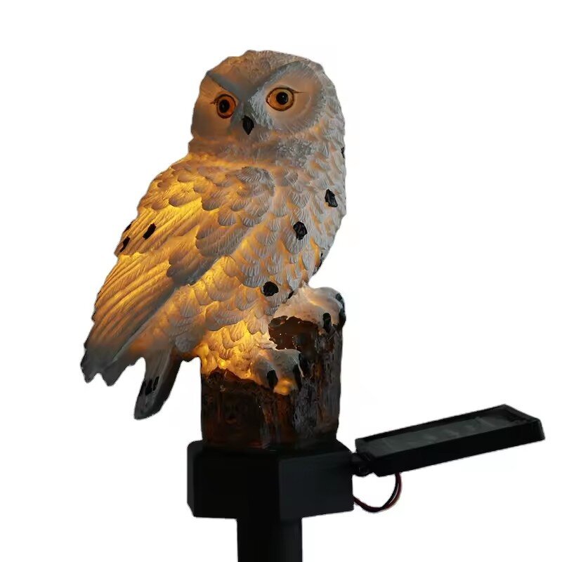 Solar Owl Light Manufacturer - OEM New Style Park Pathway Handicraft Garden