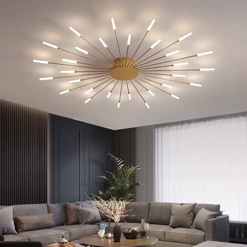 Fireworks Ceiling Lamp Manufacturer - OEM Creative Modern Ultra Thin Home Lighting